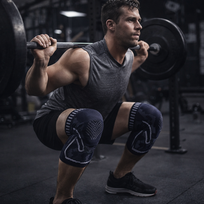 Rodillera Deportiva de Compresión 3D con Gel Antimpacto