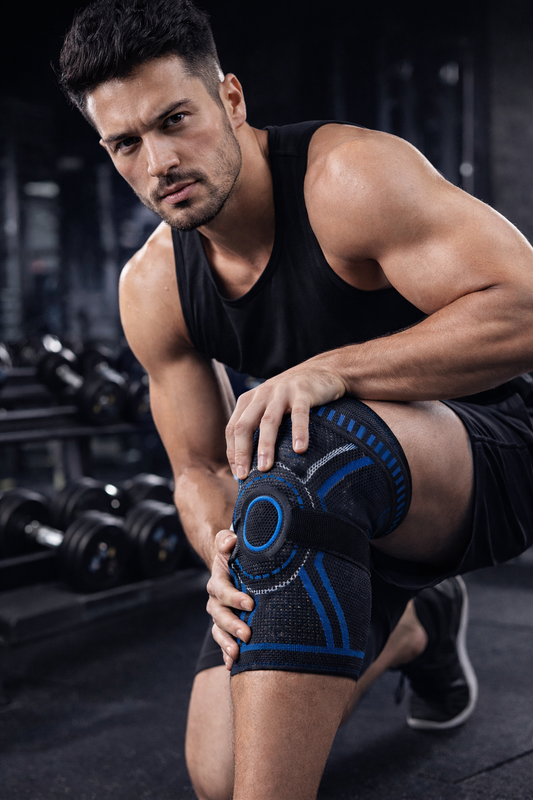 Rodillera Deportiva de Compresión 3D con Gel Antimpacto